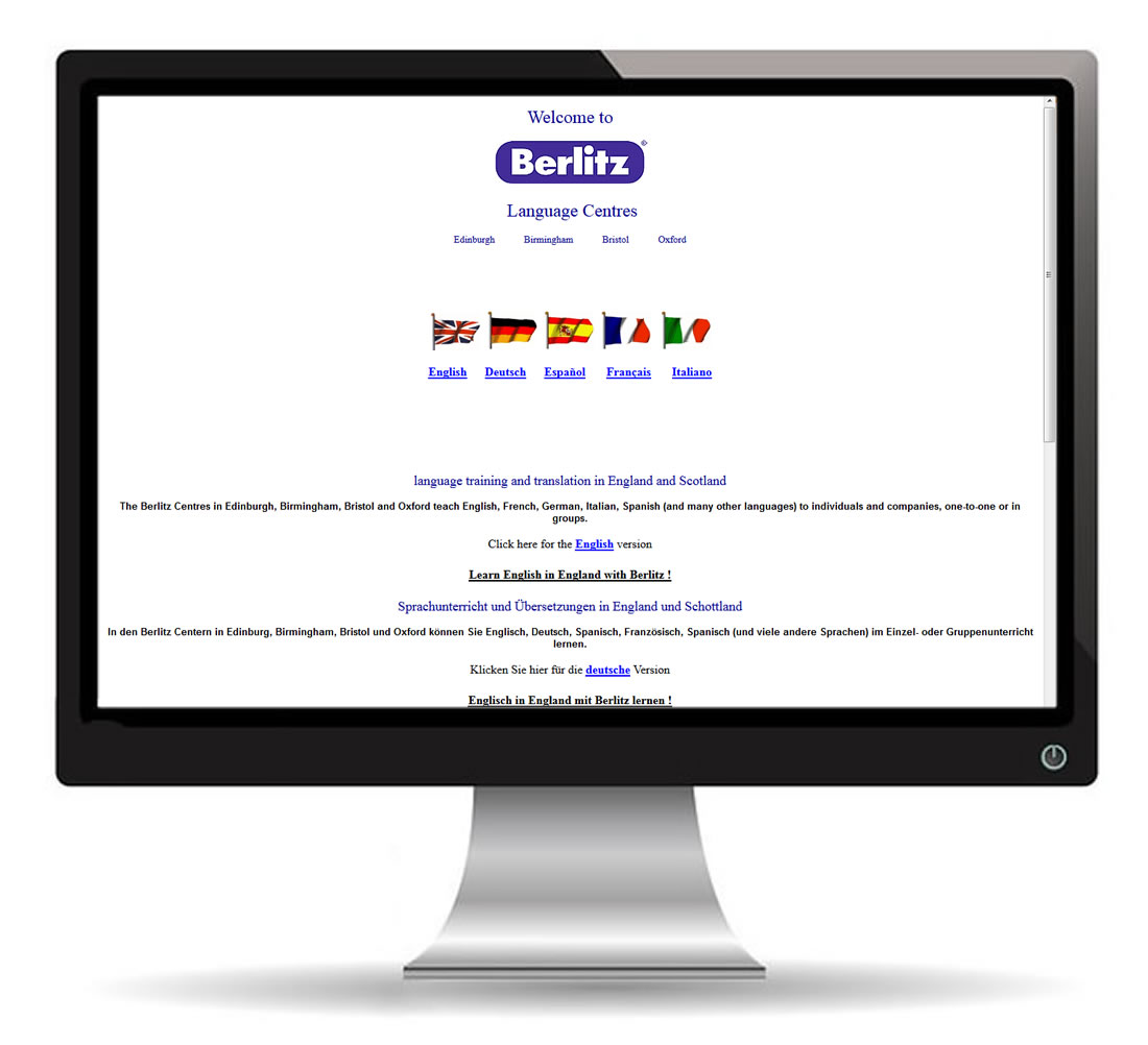 Berlitz home home page 1