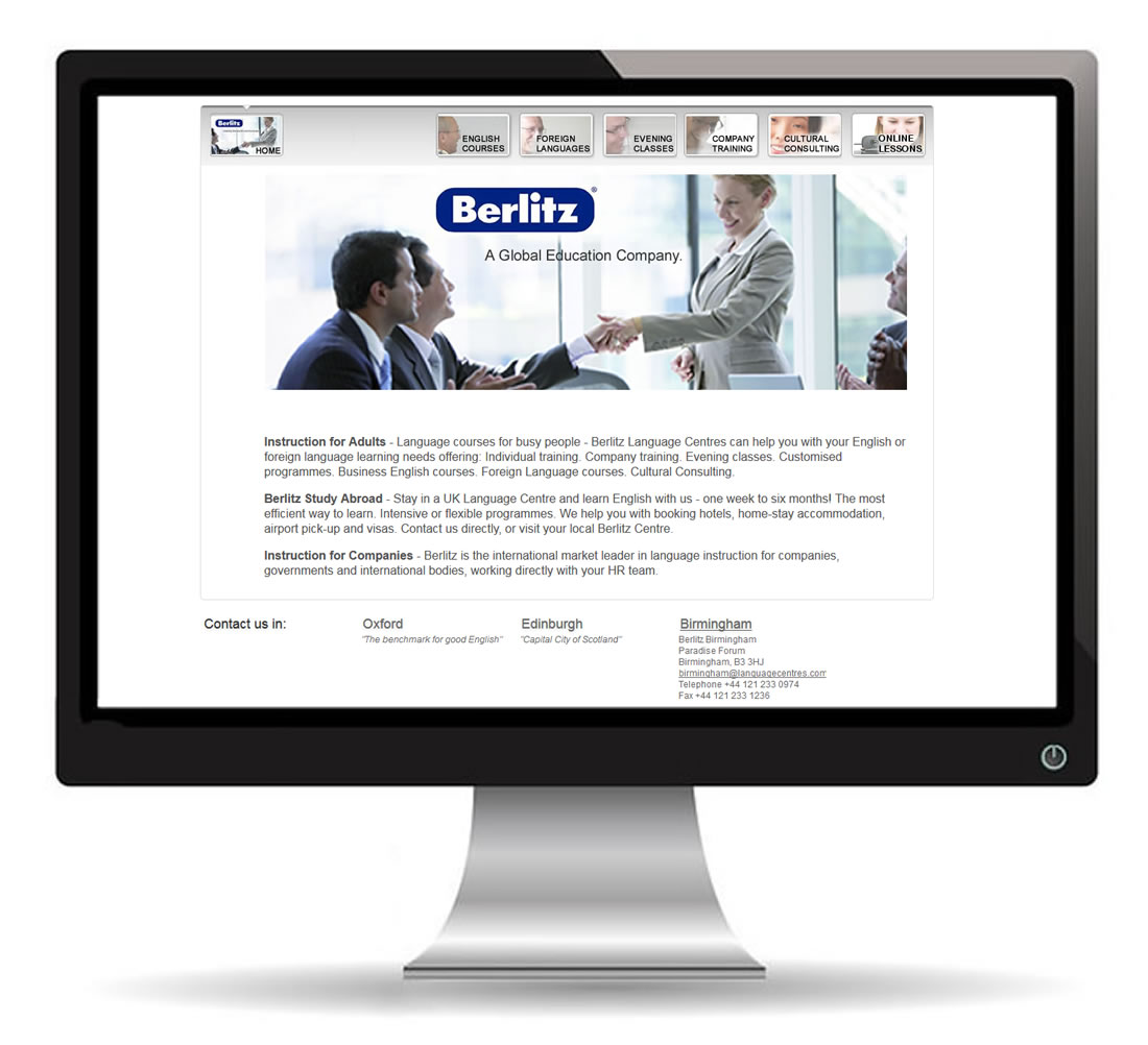 Berlitz home page