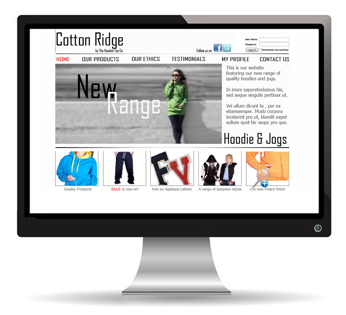 corron ridge new home page