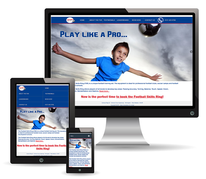 Football Skills Ring home page