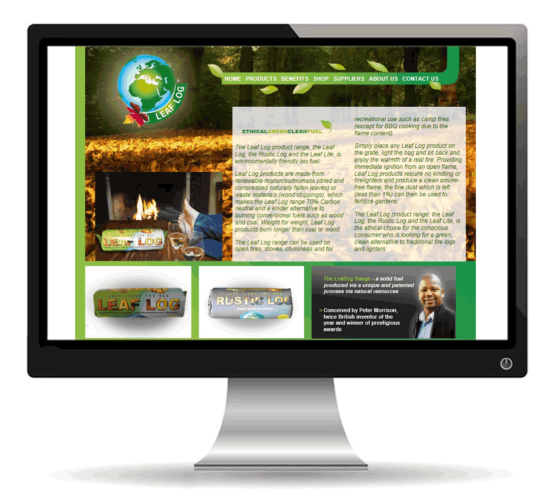 Leaflog home page