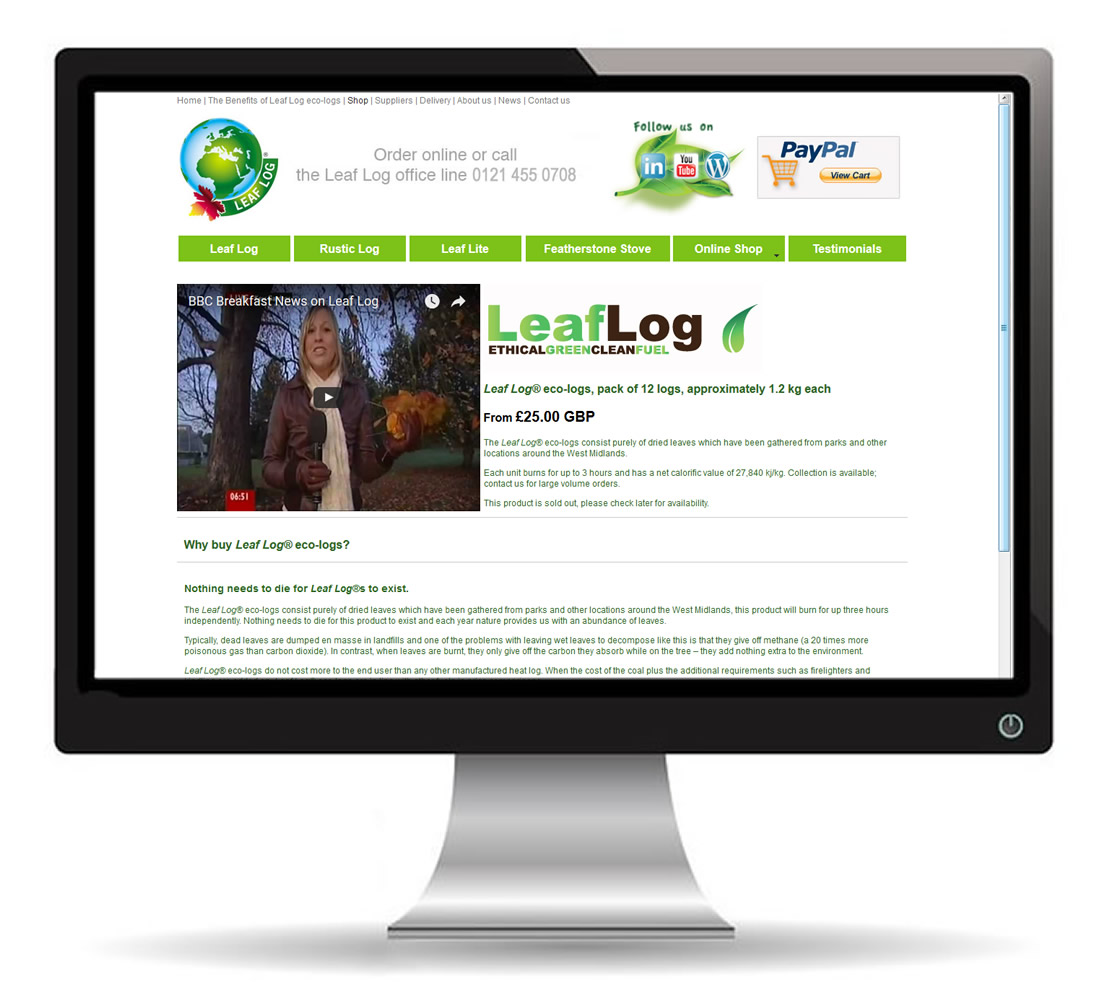 Leaflog  booling page