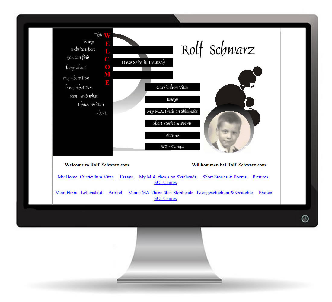 RRolf Schwarz website 2003 home page