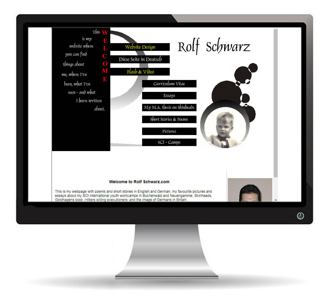 Rolf Schwarz website 2007 home page